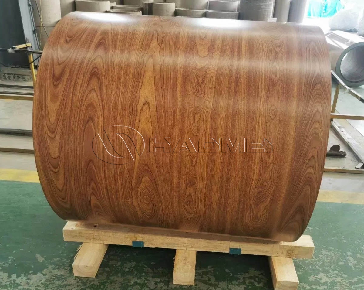 Wood Grain Aluminum Coil For Interior Decoration