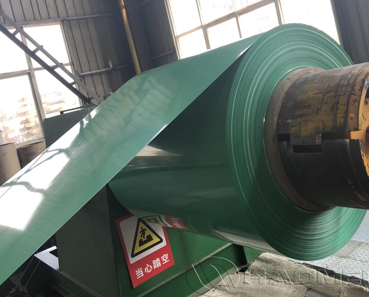 PE PVDF color coated aluminum coil