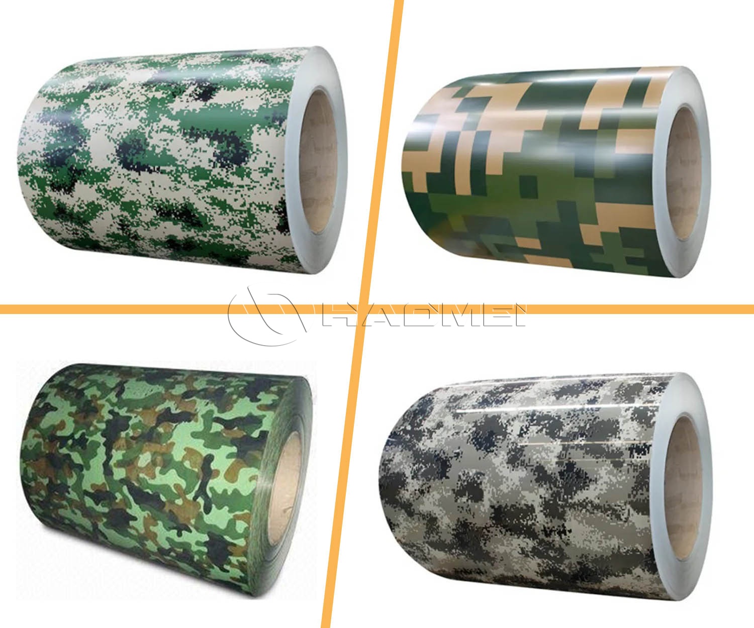 Decorative Camouflage-Pattern Aluminum Coils