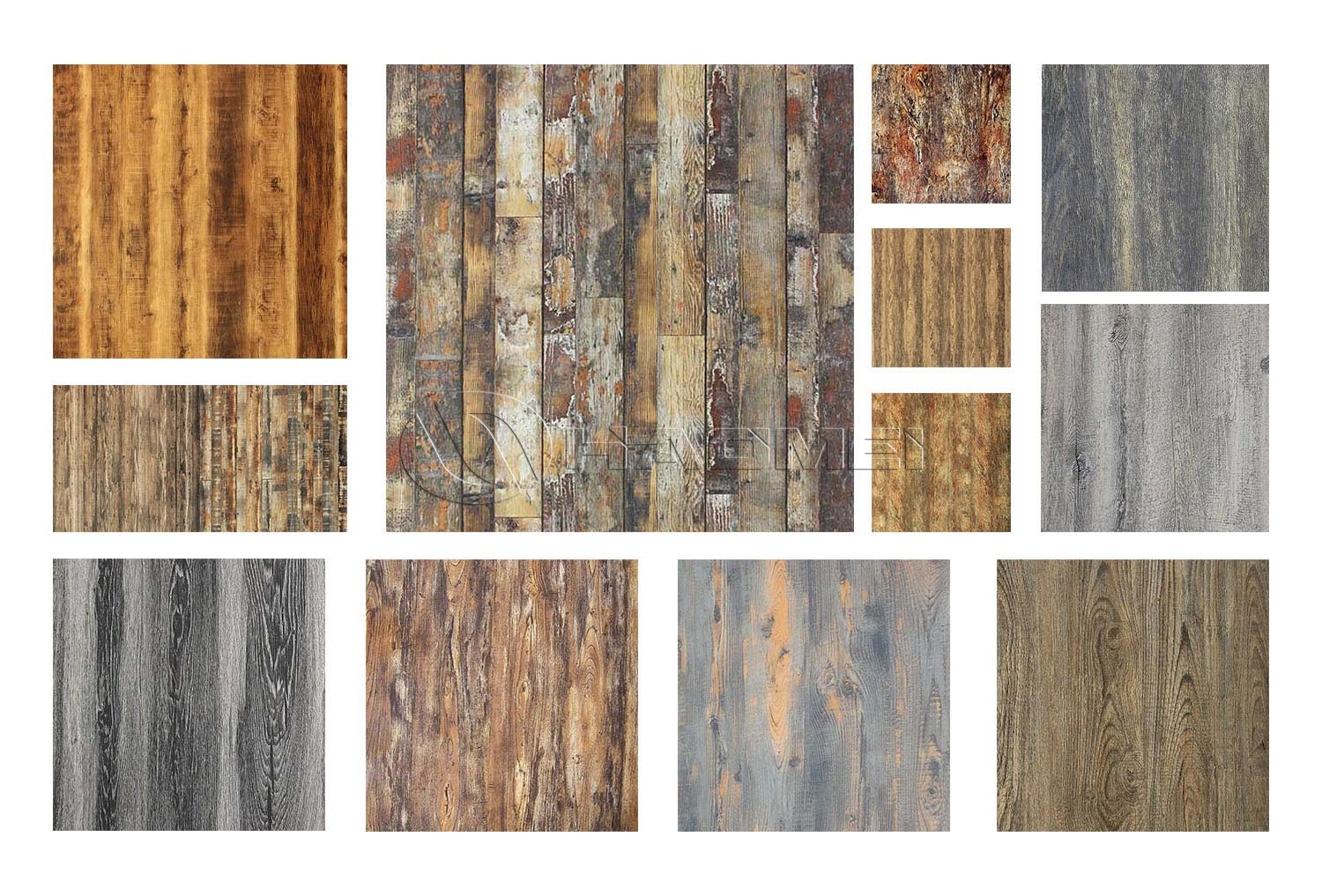 Oak Wood Grain Color-Coated Aluminum Coil