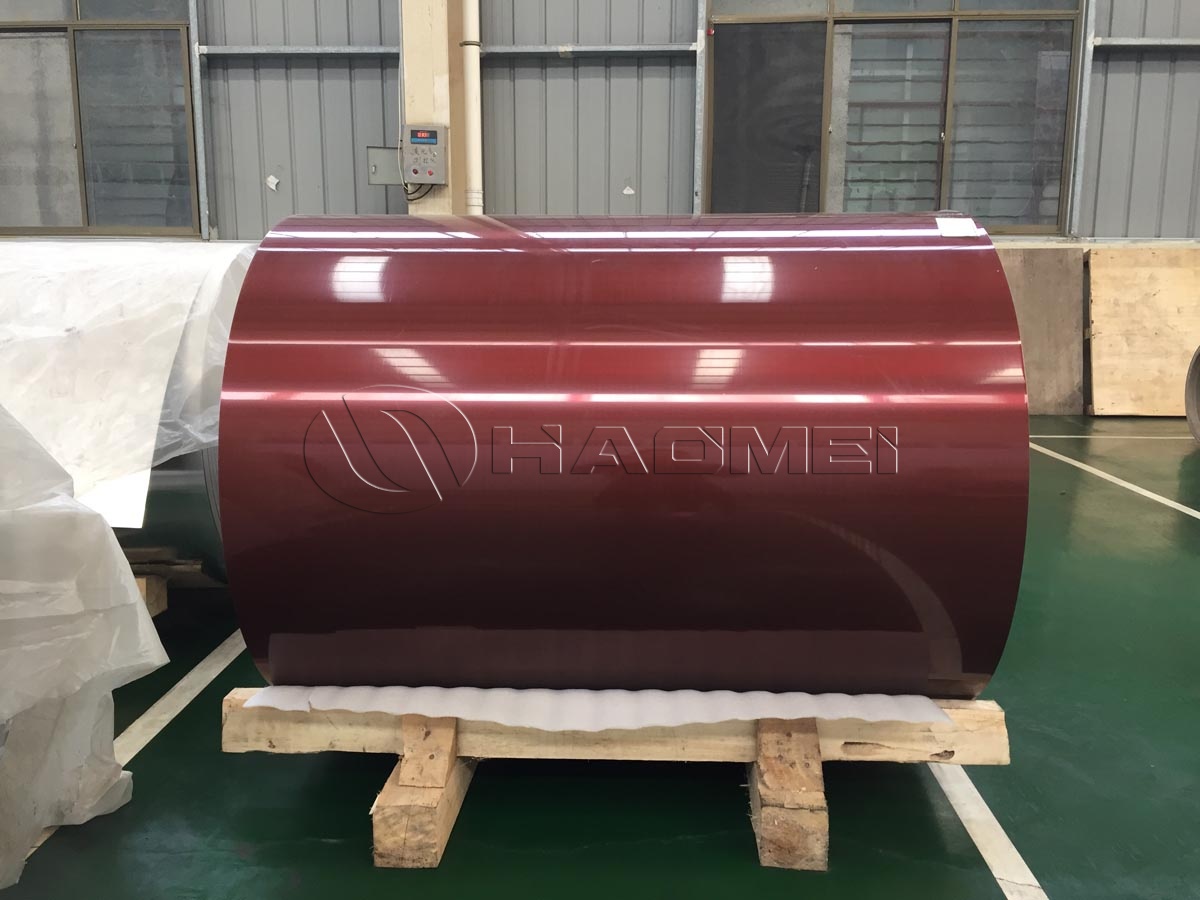 Matte Finish 3105 Color Coated Aluminum Coil