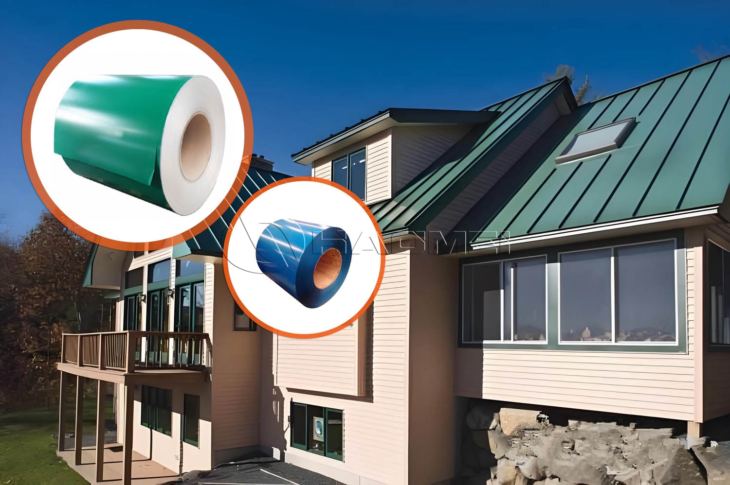 PVDF / PE Color Coated Aluminum Coil for Roofing and Wall Cladding
